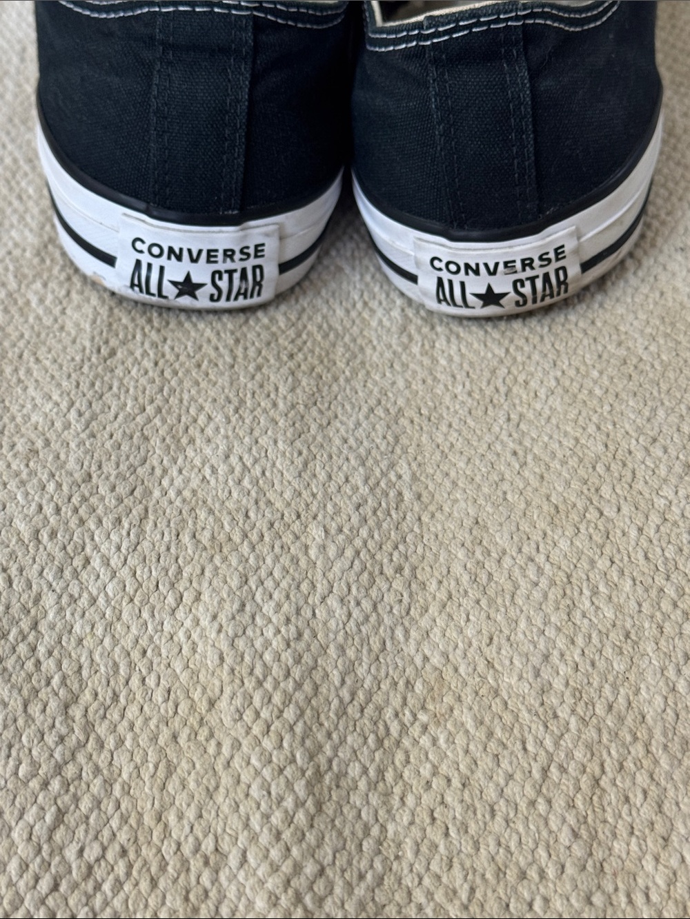 Converse men’s 7 1/2 - wm’s 9.5 - eur 41 Black Low Top Slip-On Canvas Sneakers - Picture 8 of 13